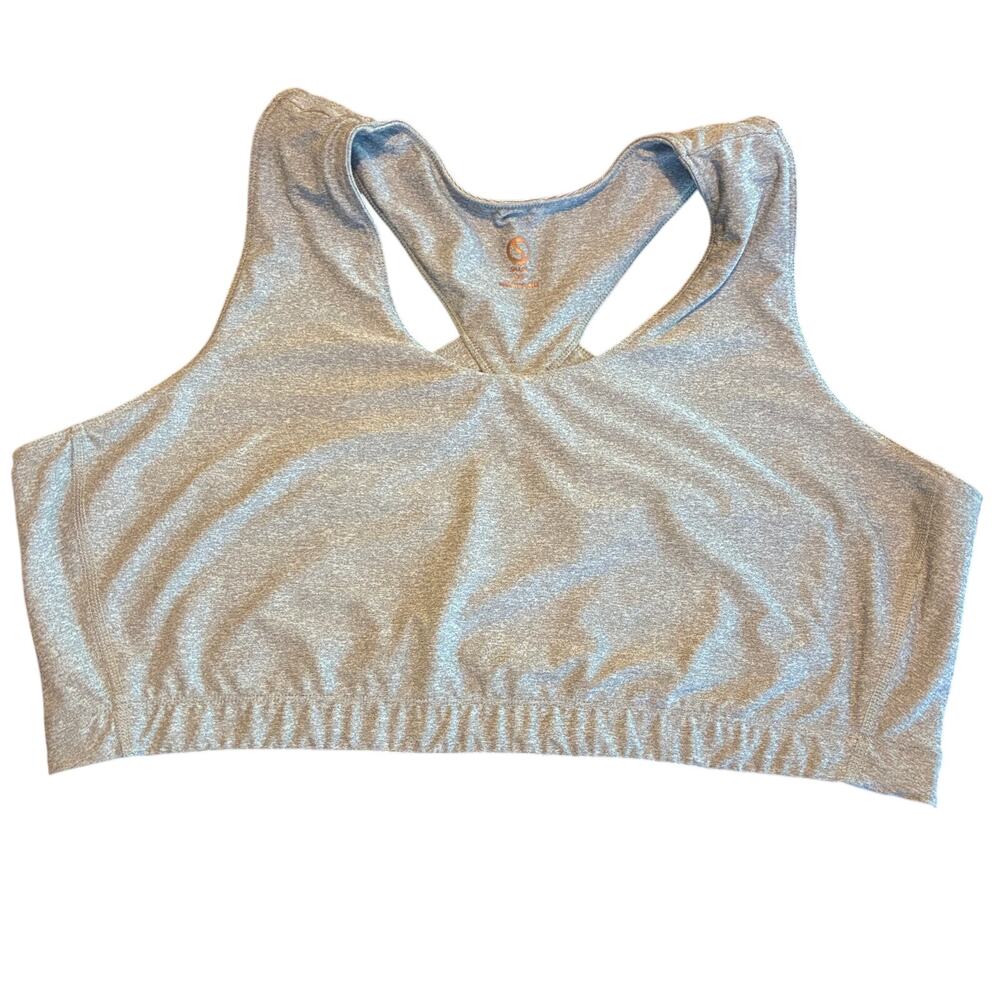 Sports Bra 3X Grey Gray SHAPE‎ brand Fitness Workout